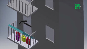 Có thể thoát chết trong đám cháy chỉ nhờ 1 cuộn băng dính