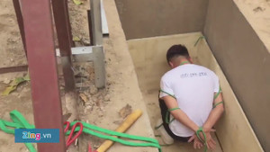 Màn tự chôn mình vào quan tài chui xuống đất của ảo thuật gia Hà Nội