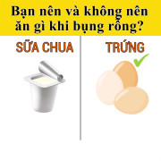 Nên và không nên ăn gì khi bụng rỗng?