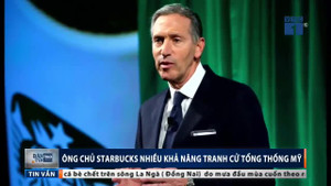Chủ tịch Starbucks từ chức để tranh cử tổng thống Mỹ?