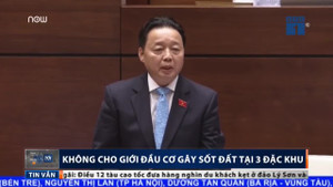 Bộ trưởng Trần Hồng Hà: 'Không cho giới đầu cơ gây sốt đất tại 3 đặc khu'