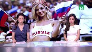 Nữ cổ động viên quyến rũ nhất World Cup phủ nhận đóng phim khiêu dâm