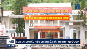Sơn La: Có dấu hiệu chỉnh sửa hàng chục bài thi THPT Quốc gia 2018
