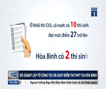 Tới lượt Hòa Bình bị rà soát điểm thi THPT