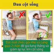 Tư thế ngủ giúp giảm đau đớn do bệnh tật bạn nên biết