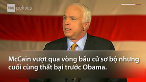 Nhìn lại 35 năm sự nghiệp chính trị của John McCain