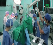 Cứu sống bé trai bị lõm ngực, nang tuyến phổi bẩm sinh