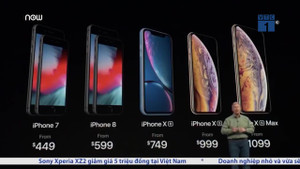 Video: iPhone XR, XS, XS Max về Việt Nam có giá bao nhiêu?