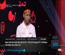 Video: Nam sinh 'tiết kiệm nụ cười' trả lời đúng 3/3 câu hỏi Về đích Đường lên đỉnh Olympia