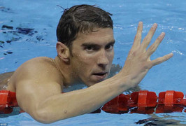 Ảnh Olympic ngày thứ 6: Michael Phelps giành HCV Olympic thứ 22
