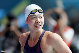 Ánh Viên, HLV Mai Đức Chung thắng giải VĐV, HLV tiêu biểu 2017