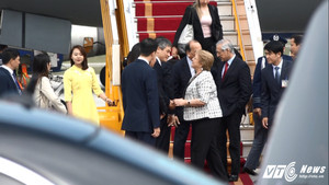 Nữ Tổng thống Chile đã đến Hà Nội