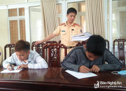 Triệu tập đoàn rước dâu đầu trần, dàn hàng ngang trên Quốc lộ 1A