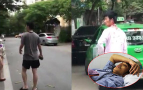 Khởi tố vụ án tài xế Mercedes đánh lái xe taxi phun máu