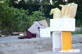 Ảnh: Dân lao động vật vã mưu sinh trong 'chảo lửa' Hà Nội