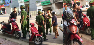 Bị xử phạt vi phạm luật giao thông, nam thanh niên gọi cả gia đình chửi bới, lăng mạ công an