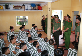 Thứ trưởng Công an: Không để xảy ra đột xuất, bất ngờ trong mọi tình huống ở trại giam Hoàng Tiến