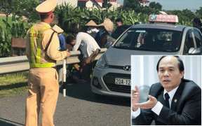 CSGT lao ra giữa cao tốc chặn xe, luật sư: 'Không nên đánh đổi nguy hiểm để xử lý vi phạm'