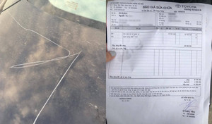 Phụ nữ cào xước xe Camry để trả đũa có thể bị xử lý hình sự