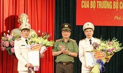 Bộ Công an bổ nhiệm, điều động nhiều nhân sự