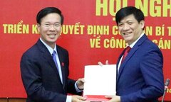 Thứ trưởng Bộ Y tế giữ chức Phó Trưởng Ban Tuyên giáo Trung ương