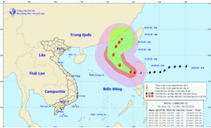 Siêu bão Yutu tiến vào Biển Đông, gió giật cấp 14