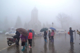 Mưa rét bao trùm Bắc Bộ, có nơi dưới 13 độ C