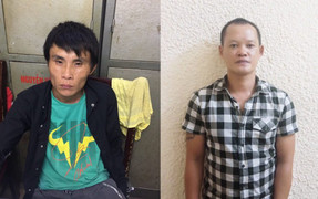 Bắt nhóm cướp chuyên 'hành nghề' trước cửa các ngân hàng ở Hà Nội