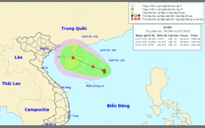 Áp thấp trên Biển Đông diễn biến rất phức tạp