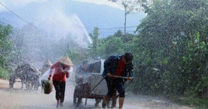 Bắc Bộ mưa dông diện rộng ngày cuối tuần