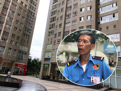 Camera an ninh ghi lại Phó Giám đốc Sở NN&PTNT Hà Nội nhảy từ tầng thượng xuống đất