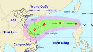 Đêm nay áp thấp nhiệt đới vào Biển Đông, khả năng mạnh lên thành bão