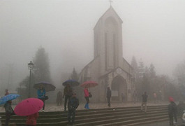 Không khí lạnh tràn về, Bắc Bộ mưa dông, Sa Pa xuống xấp xỉ 10 độ C