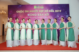 20 người đẹp bước vào chung kết cuộc thi Người đẹp xứ dừa 2019