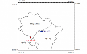 4 trận động đất xảy ra ở Cao Bằng chỉ trong 2 ngày