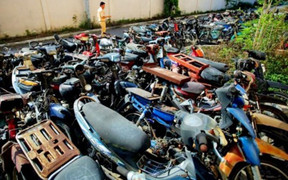 Xe bị tịch thu quá 30 ngày sẽ được đấu giá?