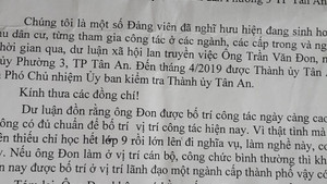 Phó chủ nhiệm Ủy ban Kiểm tra Thành ủy ở Long An không có bằng cấp 3