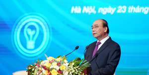 Thủ tướng: 'Nền kinh tế lớn không thể thiếu vắng doanh nghiệp tầm cỡ, cá nhân xuất sắc'