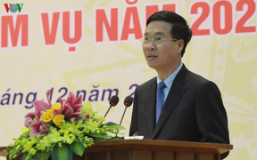 Ông Võ Văn Thưởng: 'Không để hình thành các điểm nóng, đe dọa ổn định chính trị, xã hội'