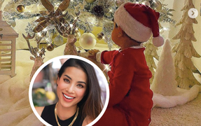 Video: Phạm Hương xác nhận có con, khoe con trai đầu lòng tròn 1 tuổi