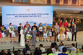 Quảng Nam đón vị khách quốc tế thứ 4,6 triệu