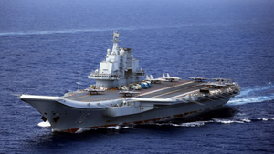 Trung Quốc điều nhóm tàu sân bay đi qua eo biển Đài Loan trước thềm bầu cử