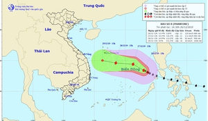 Video: Không khí lạnh lấn át hoàn toàn bão số 8