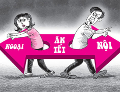 Chị em hả hê trước quy định phạt tiền, buộc chồng ngồi tù nếu cấm vợ về ngoại ăn Tết