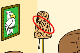 Đáp án 'câu đố tìm 5 từ tiếng Anh ẩn trong bức tranh'