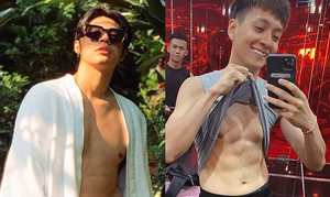 Noo Phước Thịnh, Ngô Kiến Huy và loạt sao nam khoe thân hình chuẩn 6 múi gây sốt