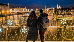 Mùa Đông trở lại Matxcơva: Tuyết sắp rơi sau những ngày ấm áp lạ thường