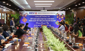 BIDV dành 20 tỷ đồng tặng quà Tết người nghèo