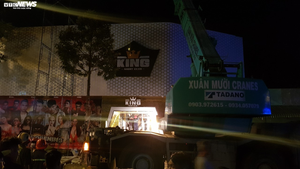  Sập trong vũ trường King Night ở Vũng Tàu: 1 người chết, 6 người bị thương