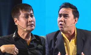 Cùng tranh luận chuyện về quê ăn Tết, Quyền Linh gay gắt chất vấn đạo diễn Lê Hoàng